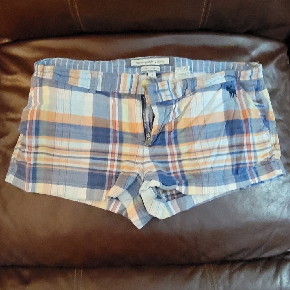 Abercrombie & Fitch Plaid Shorts Mini Size 4